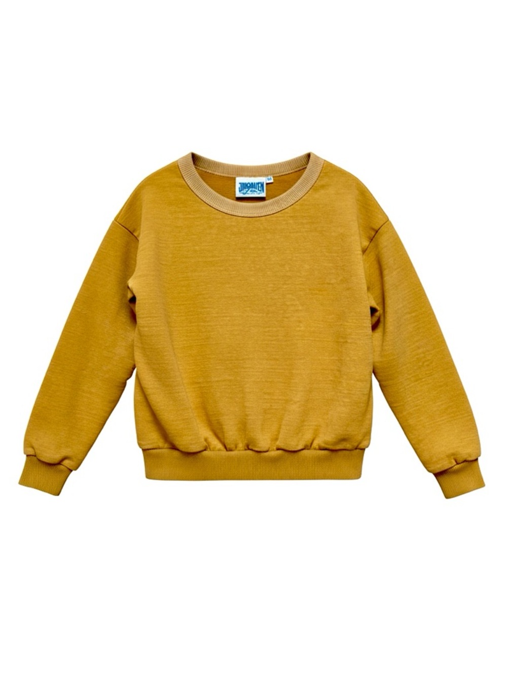 Jungmaven LAGUNA CREWNECK CROPPED SWEATSHIRT Limited Edition Spicy Mustard